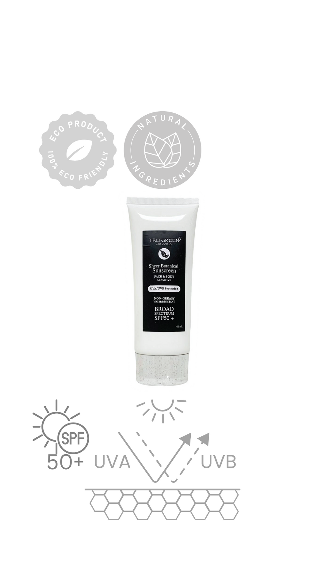 Sheer Botanical Sunscreen Face & Body sensitive