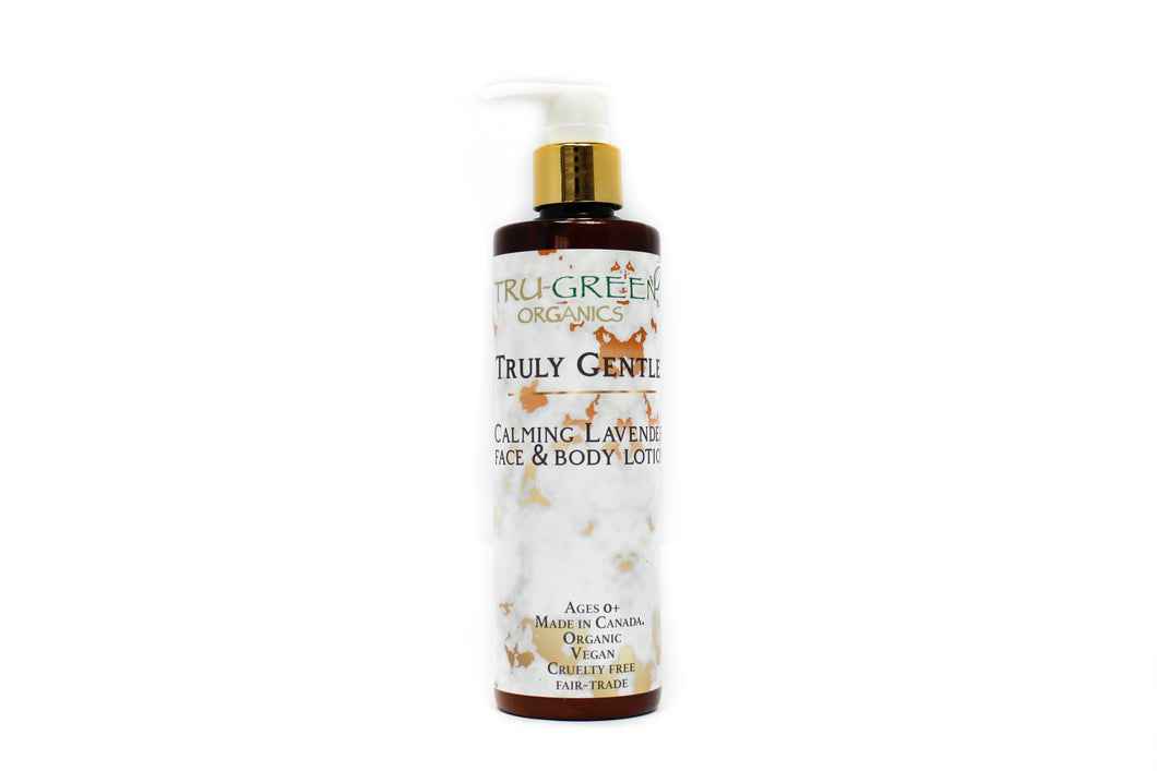 Truly Gentle Ages 0+ Calming Lavender Face & Body Lotion